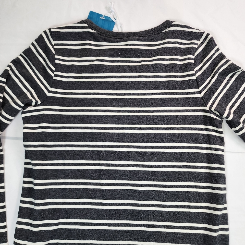 Market & Spruce Heather Grey Jersey Soft Long Sleeve Tee Crewneck Size XSP - Picture 4 of 15
